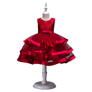 2091 <span class=keywords><strong>per</strong></span> bambini Piccoli Delle Ragazze Del Partito Boutique di Abbigliamento <span class=keywords><strong>Principessa</strong></span> di Cotone Abiti di Pizzo Abito Abito <span class=keywords><strong>Da</strong></span> Ballo <span class=keywords><strong>Per</strong></span> I Bambini - Product Image 1