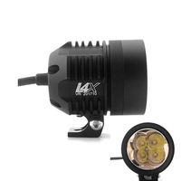 Faros delanteros universales para motocicleta, foco Led L4X para motocicleta, faros delanteros de Alta Luz Para Moto, antiniebla DRL, lámpara de conducción Led