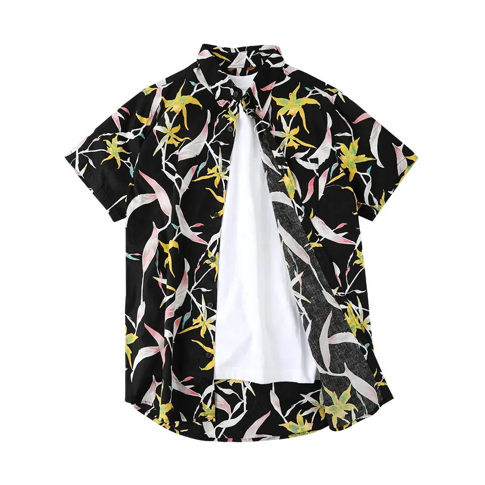 Fancy design good supplier direct sale new man casual summer stylish shirts