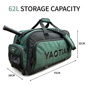 <span class=keywords><strong>Sac</strong></span> de <span class=keywords><strong>tennis</strong></span> multifonctionnel YT personnalisé, vert, anti-poussière, tendance, pour le <span class=keywords><strong>sport</strong></span> et le fitness, grand espace, <span class=keywords><strong>sac</strong></span> à raquettes - Product Image 2