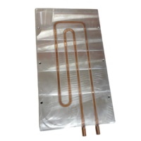 Plaque de refroidissement par eau radiateur en aluminium boîte de batterie raccord système de plaque de refroidissement par eau