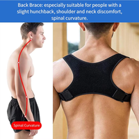 Prix Exceptionnel : Ceinture Correctrice de Posture Magnétique Ajustable en Spandex et Nylon, Soutien Dorsal Flexible et Redresseur Corporel