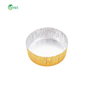 Wholesale Aluminium Foil Food Containers Silver Foil Cake Cup