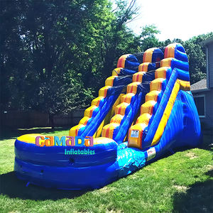 Castillo Inflable Acuático Tropical para Niños, Tobogán Inflable para Entretenimiento Infantil, Uso Comercial en Centros Comerciales - Product Image 6