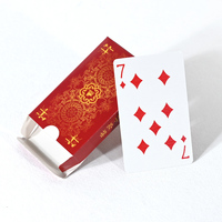 Jeu de cartes de poker personnalisé avec design imprimé, recto-verso, papier épais 300 g/m², écologique, double boîte pour le jeu familial