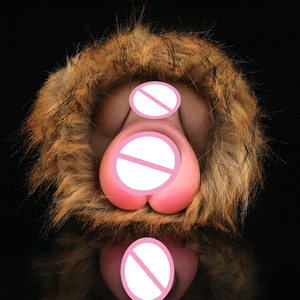 Bo Bo Tiger Furry Fantasy Plush Male Sex Toy with Dual Channels for <strong>Masturbation</strong> <strong>Game</strong> - Product Image 4