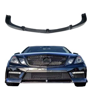 Nuovo Labbro Paraurti Anteriore in Fibra di Carbonio di Alta Qualità Stile V con Fissaggio a Vite per Mercedes-Benz Classe E <span class=keywords><strong>W212</strong></span> <span class=keywords><strong>AMG</strong></span> E63 2010-2013 - Product Image 1