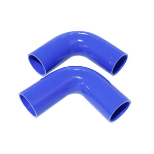 Coupleur d'intercooler à longue jambe en silicone pour turbo, coudé, 3 plis, diamètre <span class=keywords><strong>12</strong></span> pouces, 45/90/135/180 degrés - Product Image 1