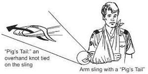 ผ้าฝ้ายสามเหลี่ยมพันแผล - Product Image 4