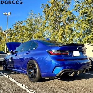 Original for 3 Series G20 G28&M3 G80 M4 Style Forged Carbon Fiber Non Perforated Rear Spoiler Trunk 2018-2023 Carbon Fiber - Product Image 6