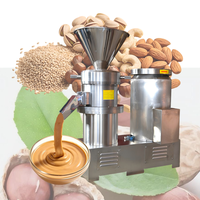 Machine à Beurre de Cacahuète Industrielle à Prix de Gros : Broyeur Colloïdal pour Amandes, Noix de Cajou et Cacahuètes