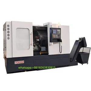 TCK550 China Maschine automatischer Drehmaschine Cnc Schrägbett Drehmaschine Cnc-Drehmaschine zu verkaufen Maschine Drehmaschine Cnc