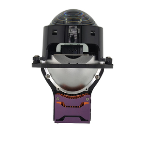 Projecteurs LED 3 pouces 60W 6000K Blanc Bi-TIR Lentille prismatique Puce CSP IP67 Étanche 7000LM Optima Fit Éclairage automobile - Product Image 1