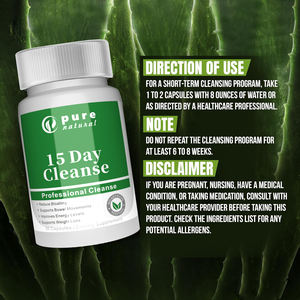 In Voorraad Gmp Halal Colon Clearing Afvallen Capsules 15 Dagen Darmreiniging Detox, Probiotica Voor Spijsverteringsondersteuning - Product Image 6
