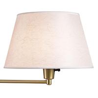 Lampe murale LED de lecture à bras articulé pour chevet, tête de lit, intérieur, hôtel, maison, forme conique