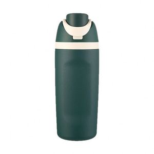 Botella de Agua Deportiva Personalizada con Logotipo, Termo Aislado al Vacío de Acero Inoxidable 304 de 16 oz, Botella Deportiva Portátil - Product Image 6