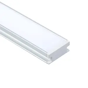 Aluminum channels supplier to mount LED tape lighting inside display cases