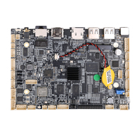 Prosesor Quad Core Touchthink Modul 3G/4G EMMC 5.1 A64 Sistem Android Mendukung Pembaruan USB TF Motherboard Industri