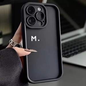 Coque créative minimaliste anglaise <span class=keywords><strong>M</strong></span> pour <span class=keywords><strong>Huawei</strong></span> Nova Mate 60/<span class=keywords><strong>50</strong></span> 8x9x30 téléphone portable matériau TPU avec protecteur de caméra - Product Image 5