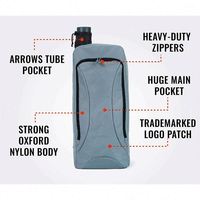 Échantillon Gratuit - Sac à Dos de Tir à l'Arc Étanche BSCI pour Arc Recurve - Léger 20-36L Unisexe avec Fermeture Éclair et Étui Interne pour Flèches