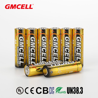 GMCELL Paquete de 60 Pilas Alcalinas de Alta Calidad, Tamaños AA y AAA, LR6, AM3, LR03, 1.5V, Pilas Super Secas