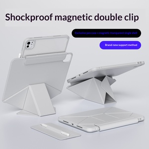 Funda protectora plegable Multi fold Pro11 para iPad10 A16Mini7, carcasa transparente 2026Air8 airdrop, desmontable para <span class=keywords><strong>iPad</strong></span> 11 de 13 pulgadas, 5.ª generación - Product Image 6