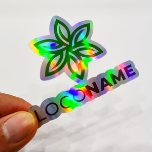 Hojas Holográficas Autoadhesivas Resistentes a los Rayos UV, Adhesivo de PVC Limpio con Diseño de Anime, Etiqueta Personalizada con Logotipo, Adhesivos de Vinilo Cortados a Troquel - Product Image 4
