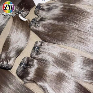 Proveedores de Cabello Virgen al por Mayor, Extensiones de Cabello Humano Indio Liso Natural 100%, Paquetes de Cabello Indio Natural de Proveedores de la India - Product Image 4