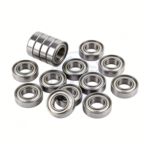 Rodamiento de Bolas de Ranura Profunda 6201ZZ 12x32x10mm GCr15 de Acero Cromado con Doble Blindaje para Motor de Electrodomésticos - Product Image 3
