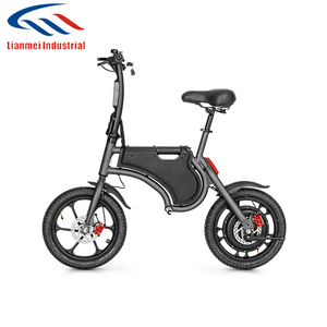 Vélo d'Équilibre Électrique Adulte 350W, Vélo Électrique <span class=keywords><strong>avec</strong></span> Pneus 14/16 Pouces - Product Image 3