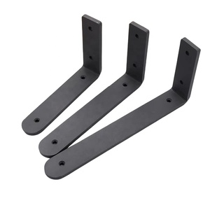 Tablero de partición colgante de pared de metal de hierro estampado de alta calidad personalizado estante de pared de soporte de ángulo recto - Product Image 1