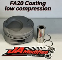 Kit de pistons de rechange pour moteur turbo modifié FA20, pistons forgés en aluminium 4032, pour amélioration de performance de course