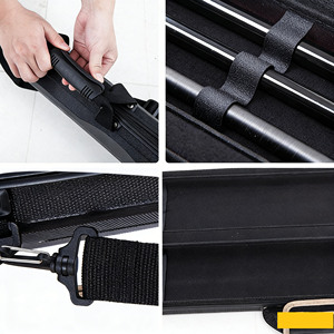 Estuche rígido para cañas de pescar de viaje, 100 cm, tipo recto, para guardar cañas de pescar ligeras. - Product Image 2