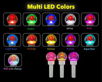 SOFFA Led 15 Baume à Lèvres Personnalisé Électrolytique Avec Glow Top Glow Stick Ball Kpop Light Stick pour Kpop