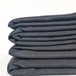 Toile entièrement en polyester pur polyester 8 An 10 An 12 A chaussures en toile noire et tissus pour chapeaux nappe artisanat