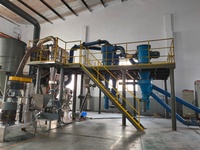 Broyeur fin de qualité alimentaire avec classificateur interne, moulin classificateur industriel à air pour l'isolation de protéines de pois et de soja