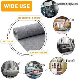 Zwart Ondervilt Tapijt Voor Luidspreker, Sub Box Tapijt, Auto, Rv, Boot, Marine, Vrachtwagen, Auto Kofferbak Vilt Voering Tapijt - Product Image 4