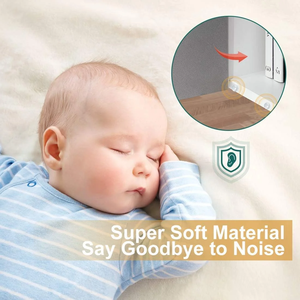 แผ่นรองกันรอยเฟอร์นิเจอร์ซิลิโคนแบบใส ใช้ซ้ำได้ ขายดี พร้อมกาว 3M - Product Image 5