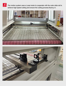 हॉट 1610 ऑटो फीडिंग फैब्रिक क्लॉथ लेजर कटर सीसीडी कैमरा लेजर कटिंग मशीन परिधान उद्योग के लिए लेजर कटिंग मशीन - Product Image 3