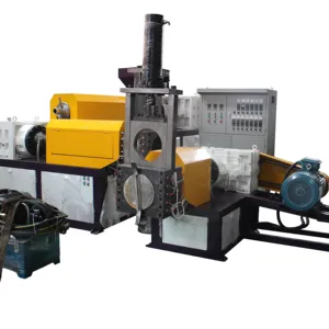 Plastic pe resin recycling pelletizing making machine