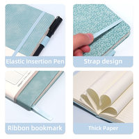 Carnet de planification et de notes A5 à spirale pour étudiants, avec design esthétique, idéal comme cadeau