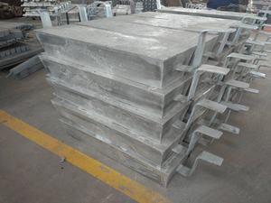 أنودات زنك ألمونيوم مغنسيوم نحاسي قرباني في أنماط ألواح وألواح للتركيبات المعزولة - Product Image 4