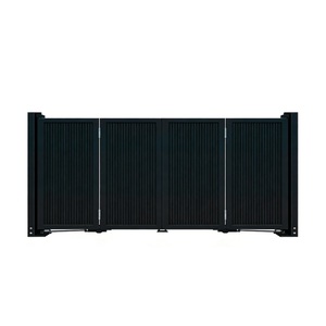 Puertas <span class=keywords><strong>de</strong></span> Entrada Automáticas para Casas, Puerta Eléctrica Automática Grande para el Hogar, Puerta Plegable Suspendida con Motor - Product Image 6