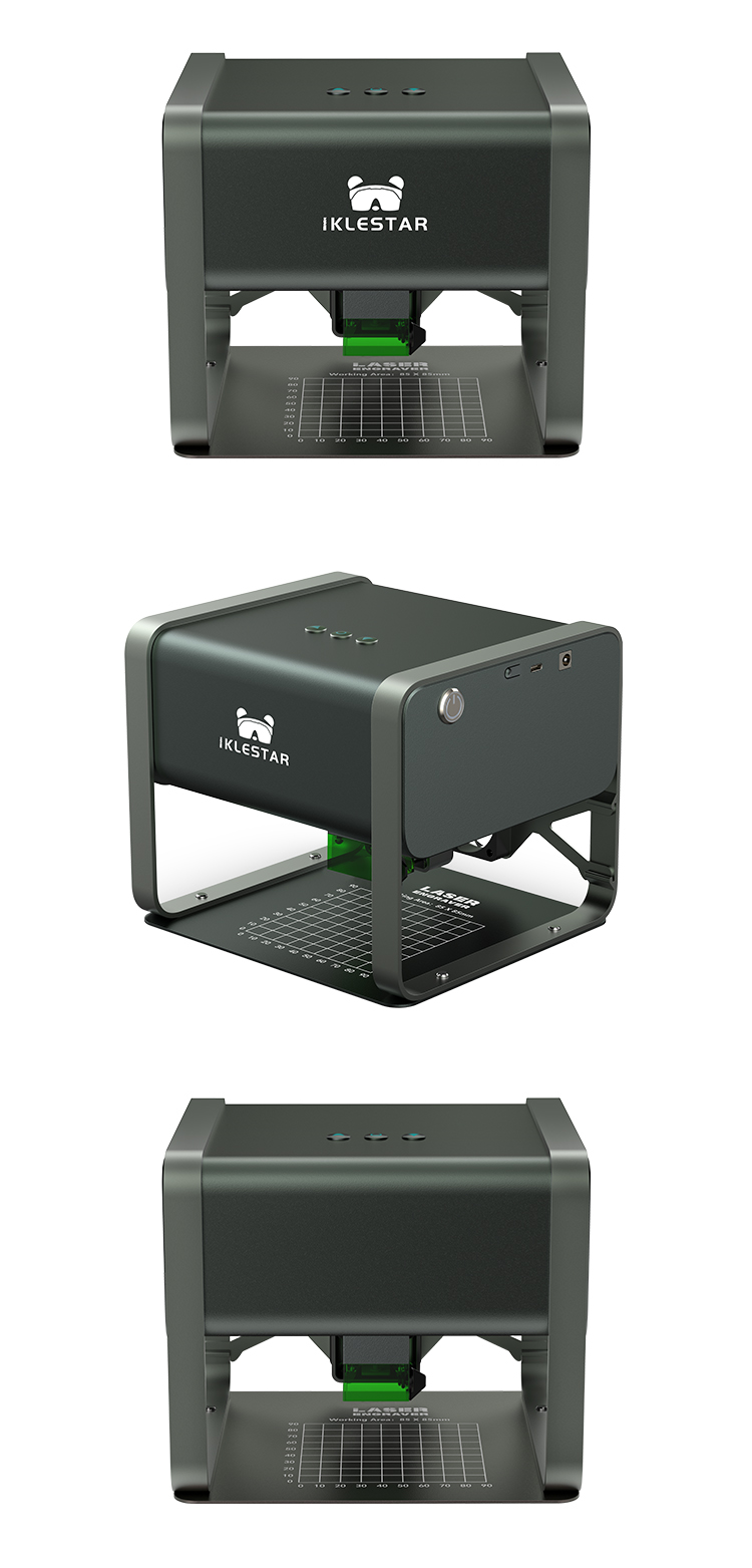 5500mWレーザー彫刻機 Mini Laser Engraver CNC アプリ制御付き