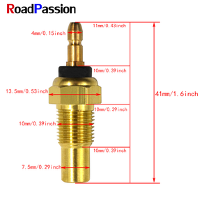 Sensor de Temperatura del Agua para Honda XRV650 Africa Twin XRV750 <span class=keywords><strong>Kawasaki</strong></span> 21176-1054 FX400R GPX500R GPX600R GPX750R GPZ1100 Ninja <span class=keywords><strong>ZX</strong></span> - Product Image 5
