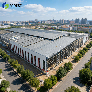 Entrepôt en structure métallique résistant aux séismes pour la logistique e-commerce, bâtiment d'entrepôt en structure métallique à grande portée - Product Image 1