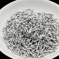 Granulés d'aluminium pour encre à base de résine, fût de 20 kg pour l'encre d'emballage de cigarettes et les fabricants d'emballages alimentaires
