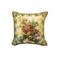 Coussins décoratifs personnalisés de qualité supérieure, housses de coussin à fleurs