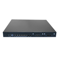 Intel 6e/7e/8e génération Core I7/i5/i3 1U Serveur réseau monté en rack 6*2.5G Ports LAN 8*10G SFP + PfSense Stock