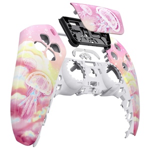 เคสสำหรับคอนโทรลเลอร์ PS5 - แผ่นปิดหน้าพลาสติกเงาคุณภาพสูงจาก EXtremeRate, เปลือกหุ้มแบบ DIY ปรับแต่งได้ - Product Image 1
